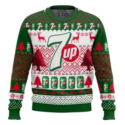 Hooktab 7 Up Ugly Christmas Sweater