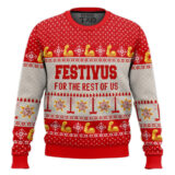 Hooktab A Festivus For The Rest Of Us Seinfeld Ugly Christmas Sweater