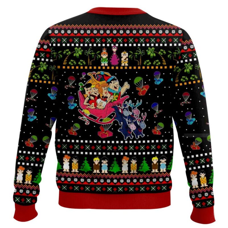 Hooktab A Flintstones Christmas The Flintstones Ugly Christmas Sweater Hooktab A Flintstones Christmas The Flintstones Ugly Christmas Sweater