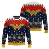 Hooktab A Wonder-ful Christmas Time Ugly Christmas Sweater