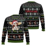 Hooktab A Xmas Present Gremlins Ugly Christmas Sweater