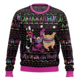 Hooktab Aaahh!!! Real Monsters Ugly Christmas Sweater