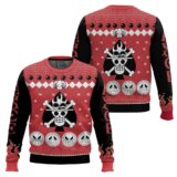 Hooktab Ace Fire Fist Pirates One Piece Ugly Christmas Sweater