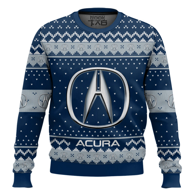Hooktab Acura Ugly Christmas Sweater