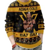 Hooktab Adam Cole Bay Bay WWE Ugly Christmas Sweater