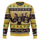 Hooktab Adam Cole WWE Ugly Christmas Sweater