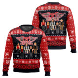Hooktab Aerosmith Ugly Christmas Sweater