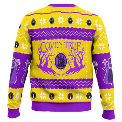 Hooktab Agatha All Along The Witches’ Road Ugly Christmas Sweater