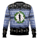 Hooktab Agent 007 Mission Impossible Ugly Christmas Sweater