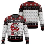 Hooktab Ain’t No Laws When You’re Drinking Ketel One Vodka With Claus Ugly Christmas Sweater