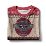 Hooktab Ain't No Thing Like Me Except Me Rocket Raccoon Ugly Christmas Sweater