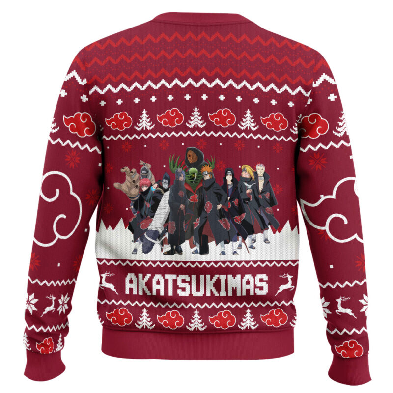 Hooktab Akatsukimas Akatsuki Shippuden Ugly Christmas Sweater Hooktab Akatsukimas Akatsuki Shippuden Ugly Christmas Sweater