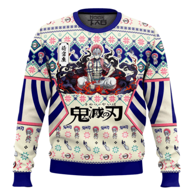 Hooktab Akaza Ugly Christmas Sweater
