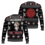 Hooktab Alchemy Crossing Fullmetal Alchemist Ugly Christmas Sweater