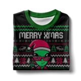 Hooktab Alien Ya Filthy Humans Ugly Christmas Sweater