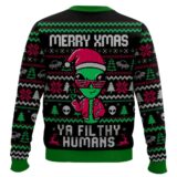 Hooktab Alien Ya Filthy Humans Ugly Christmas Sweater