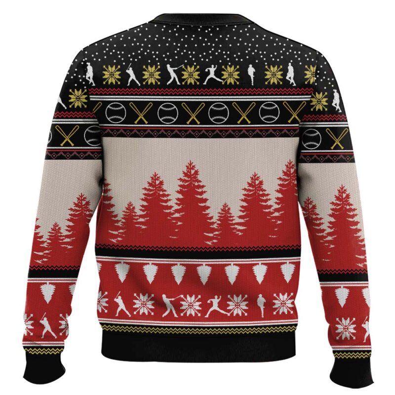 Hooktab All I Want For Christmas Is Baseball Ugly Christmas Sweater Hooktab All I Want For Christmas Is Baseball Ugly Christmas Sweater