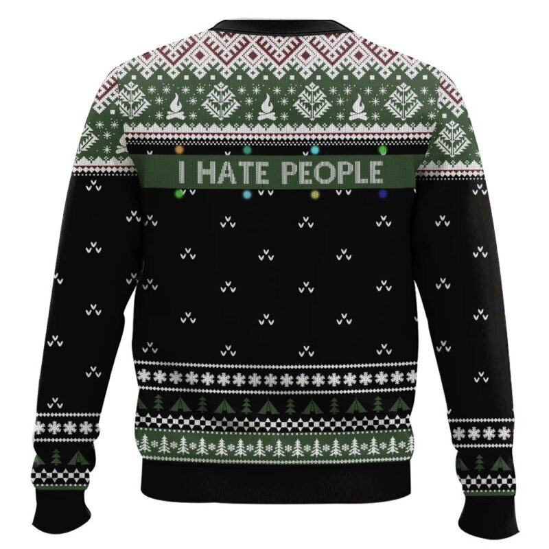 Hooktab All I Want For Christmas Is Camping Ugly Christmas Sweater Hooktab All I Want For Christmas Is Camping Ugly Christmas Sweater