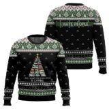 Hooktab All I Want For Christmas Is Camping Ugly Christmas Sweater