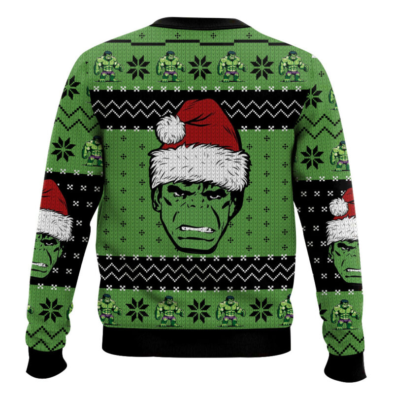 Hooktab All I Want For Christmas Is Hulk Smash Ugly Christmas Sweater Hooktab All I Want For Christmas Is Hulk Smash Ugly Christmas Sweater
