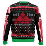 Hooktab All I Want For Christmas Terminator Ugly Christmas Sweater