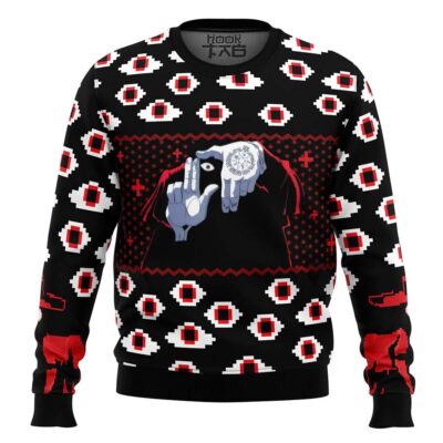 Hooktab Alucard Eyes Hellsing Ugly Christmas Sweater