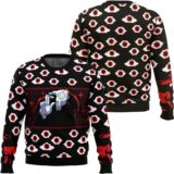 Hooktab Alucard Eyes Hellsing Ugly Christmas Sweater