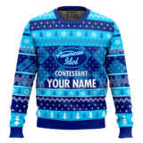 Hooktab American Idol Ugly Christmas Sweater