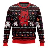 Hooktab Amnesiac Radiohead Ugly Christmas Sweater