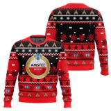 Hooktab Amstel Beer Ugly Christmas Sweater
