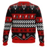 Hooktab Angus Young Hold Lightning AC/DC Ugly Christmas Sweater