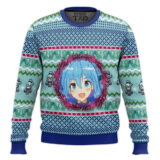 Hooktab Aqua Konosuba Ugly Christmas Sweater