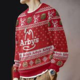 Hooktab Arby's Ugly Christmas Sweater