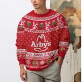 Hooktab Arby's Ugly Christmas Sweater