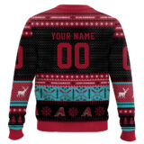 Hooktab Arizona Diamondbacks - Custom Name And Number Ugly Sweater