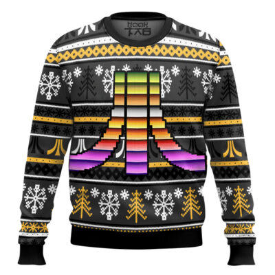 Hooktab Atari Ugly Christmas Sweater