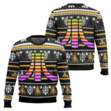 Hooktab Atari Ugly Christmas Sweater