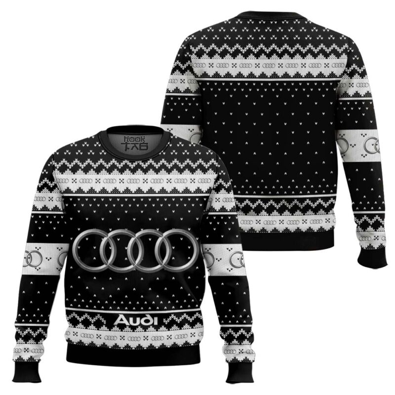 Hooktab Audi Ugly Christmas Sweater Hooktab Audi Ugly Christmas Sweater