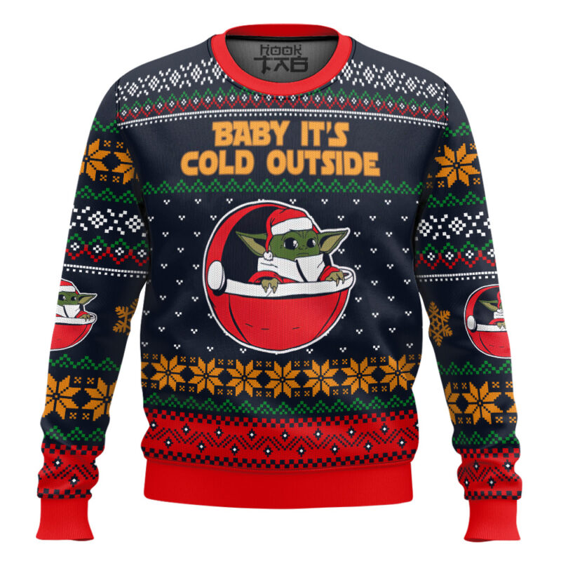 Hooktab Baby It’s Cold Outside Star Wars Ugly Christmas Sweater