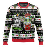 Hooktab Baby Yoda Is This Jolly Enoguh Star Wars Ugly Christmas Sweater