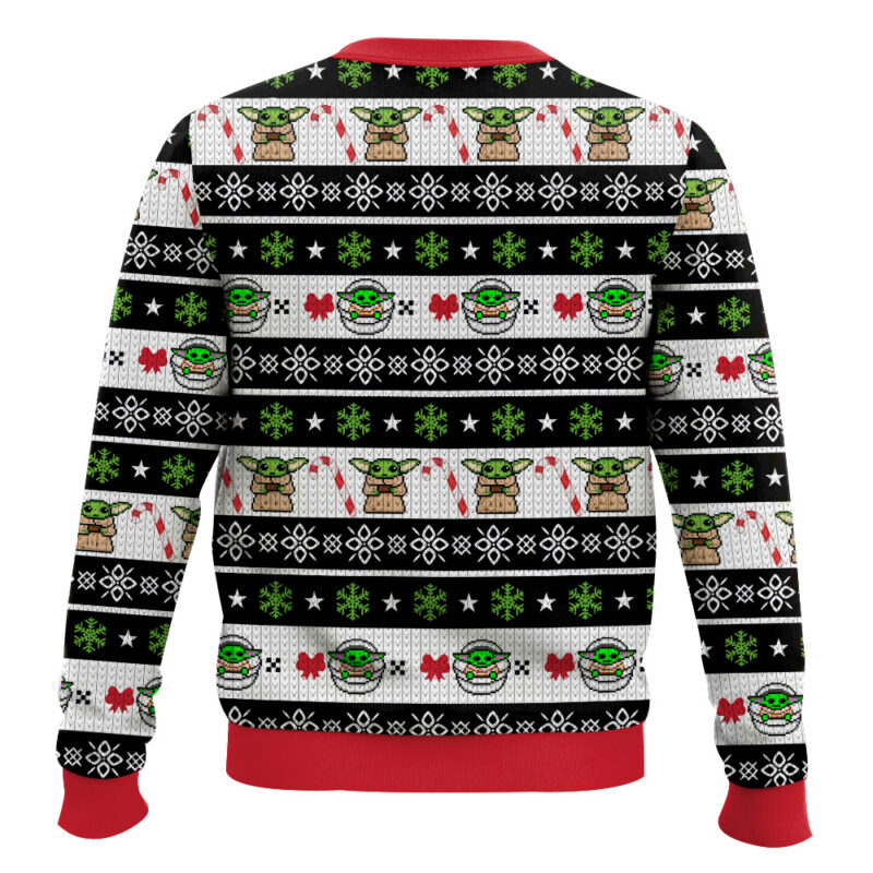 Hooktab Baby Yoda Is This Jolly Enoguh Star Wars Ugly Christmas Sweater Hooktab Baby Yoda Is This Jolly Enoguh Star Wars Ugly Christmas Sweater