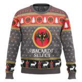 Hooktab Bacardi Select Ugly Christmas Sweater