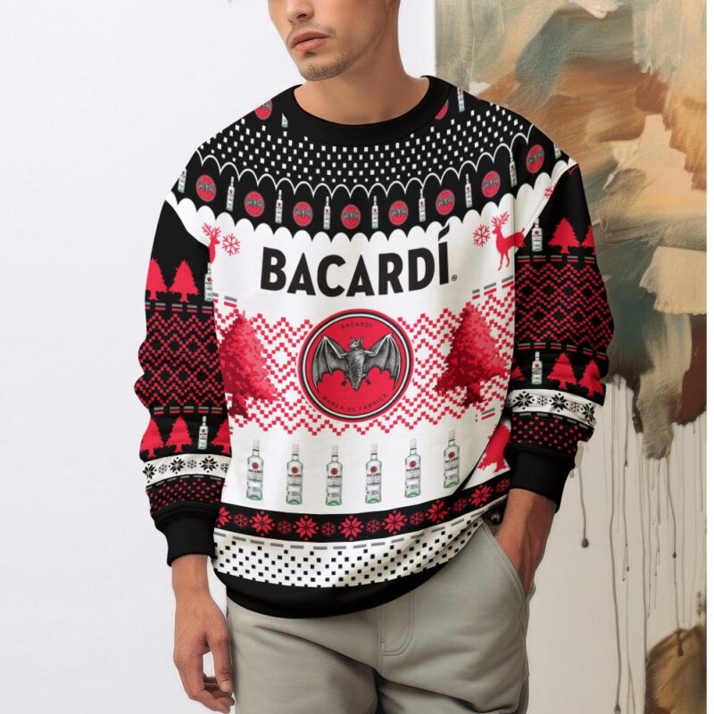Hooktab Bacardi Ugly Christmas Sweater Hooktab Bacardi Ugly Christmas Sweater