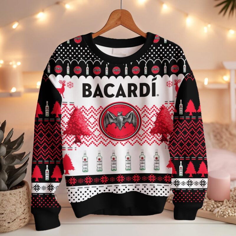 Hooktab Bacardi Ugly Christmas Sweater Hooktab Bacardi Ugly Christmas Sweater