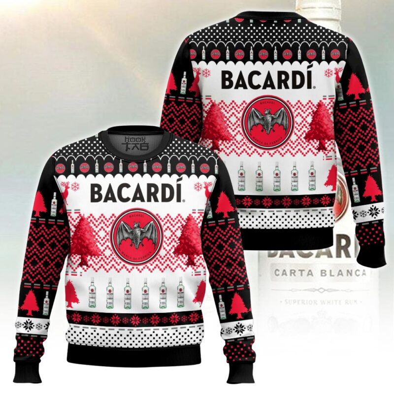 Hooktab Bacardi Ugly Christmas Sweater Hooktab Bacardi Ugly Christmas Sweater