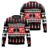 Hooktab Backgammon Board Games Ugly Christmas Sweater