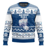 Hooktab Bad Night To Be A Busch Light Ugly Christmas Sweater