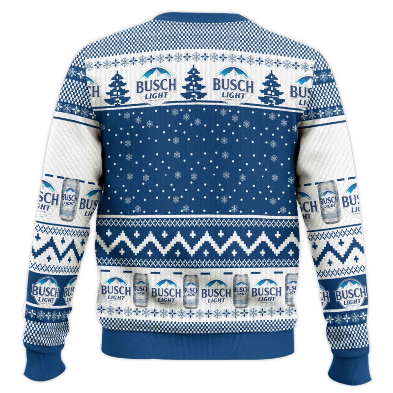 Hooktab Bad Night To Be A Busch Light Ugly Christmas Sweater Hooktab Bad Night To Be A Busch Light Ugly Christmas Sweater