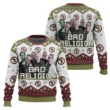 Hooktab Bad Religion Ugly Christmas Sweater