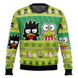 Hooktab Badtz Maru And Keroppi Sanrio Hello Kitty Ugly Christmas Sweater